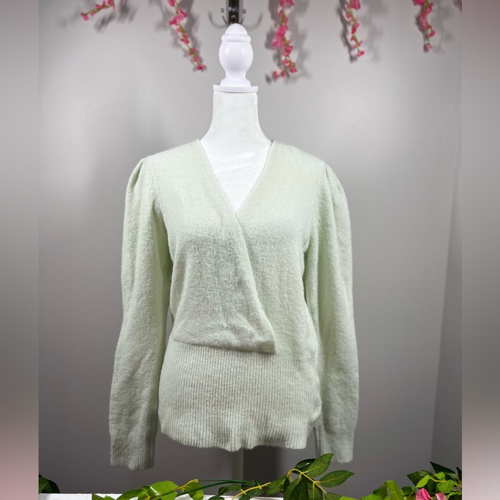 Something Navy V-Neck sweater